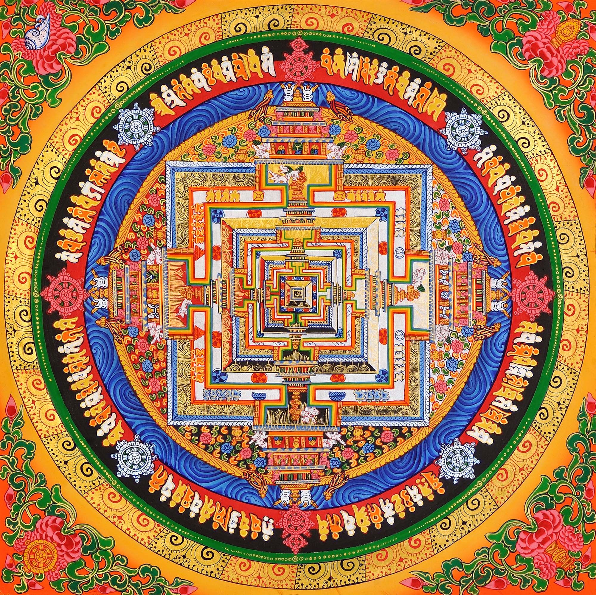 Mandala v vzhodni kulturi